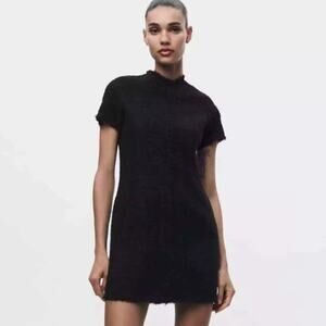 ZARA SHORT STRUCTURED DRESS ZW COLLECTION